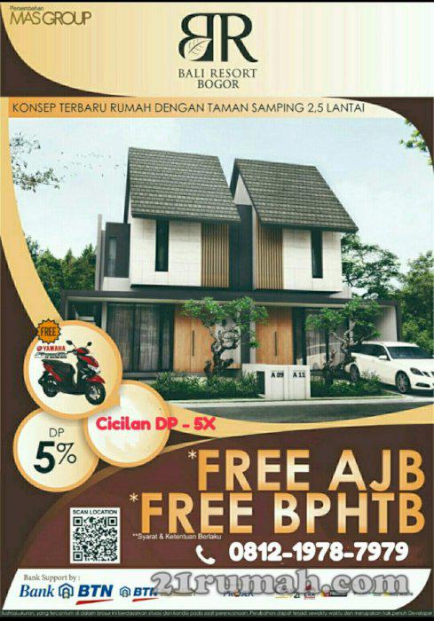 Dijual Rumah Ready Masih Asri Di Bogor Dgn Konsep Resort Bali IDRumah