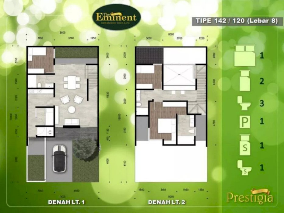 Dijual Rumah Di Kawasan Eminent Siap Huni Luas X M Type Kt