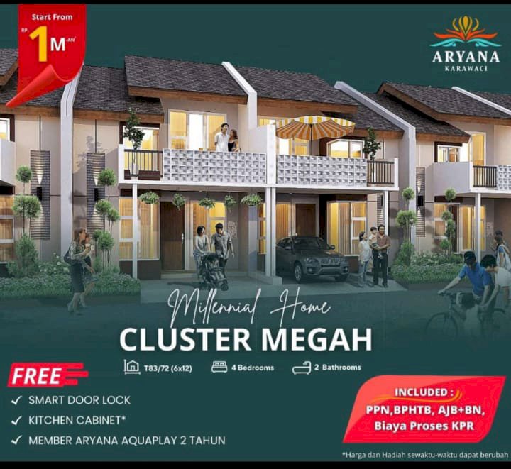 Cluster Megah Dijual Di Aryana Karawaci Idrumah