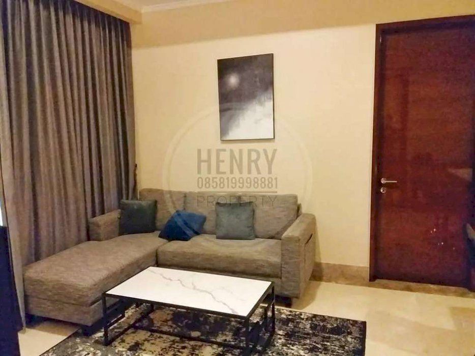 DISTRICT 8 SUDIRMAN For Rent 2+1BR Full Furnish High Floor
