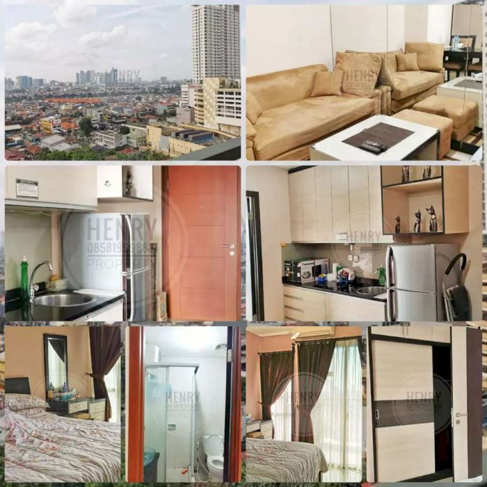 Thamrin Residence Dijual Cepat 1 BR Full Furnish Best View