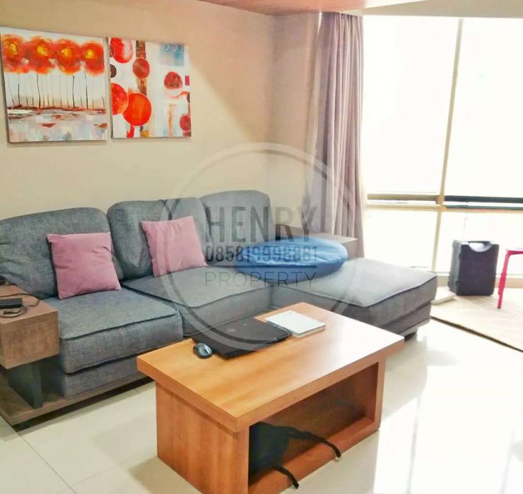 TAMAN ANGGREK CONDOMINIUM 2+1BR Sdh Renov Full Furnish Lantai Atas
