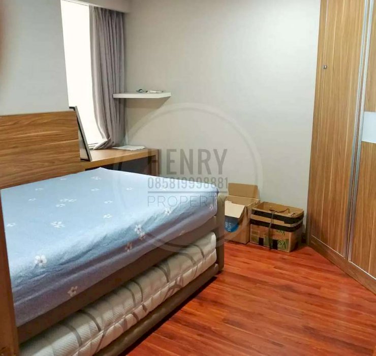 TAMAN ANGGREK CONDOMINIUM 2+1BR Sdh Renov Full Furnish Lantai Atas