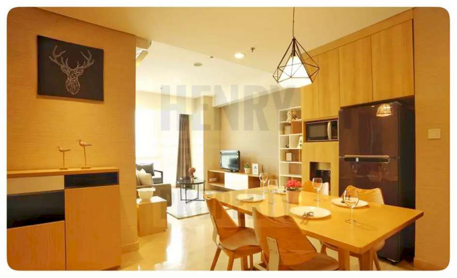 SETIABUDI SKY GARDEN DIJUAL APARTMENT DI PUSAT BISNIS 2BR Full Furnish
