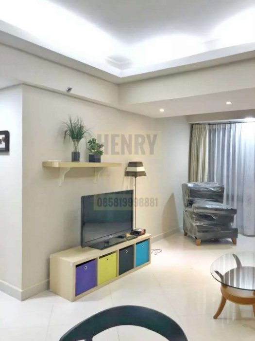 TAMAN ANGGREK CONDOMINIUM 2+1 BR Sdh Renovasi City View dan Taman