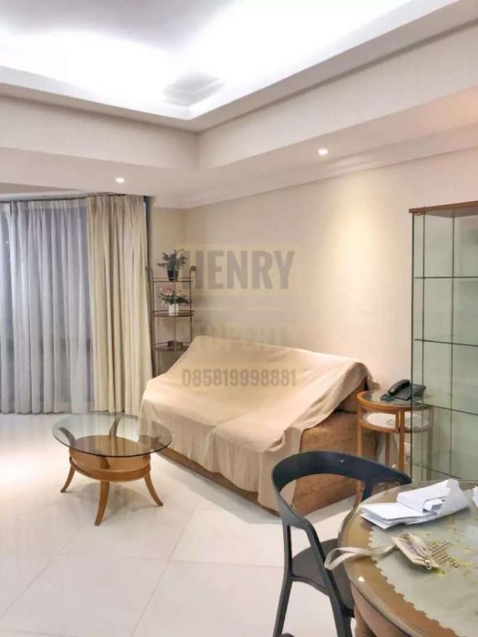 TAMAN ANGGREK CONDOMINIUM 2+1 BR Sdh Renovasi City View dan Taman
