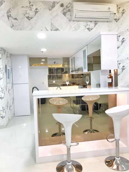 TAMAN ANGGREK CONDOMINIUM Brand New Unit 2+1 BR Full Furnish Mid Fl