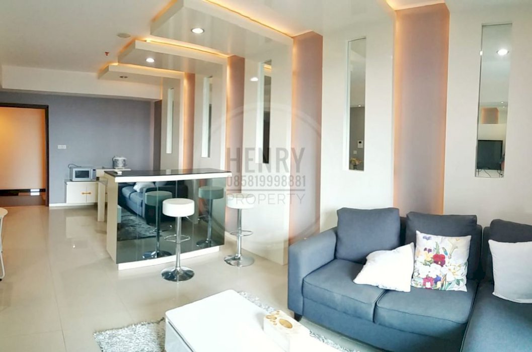 Casa Grande Residence Dijual Cepat 2+1BR Furnish City View Mid Floor