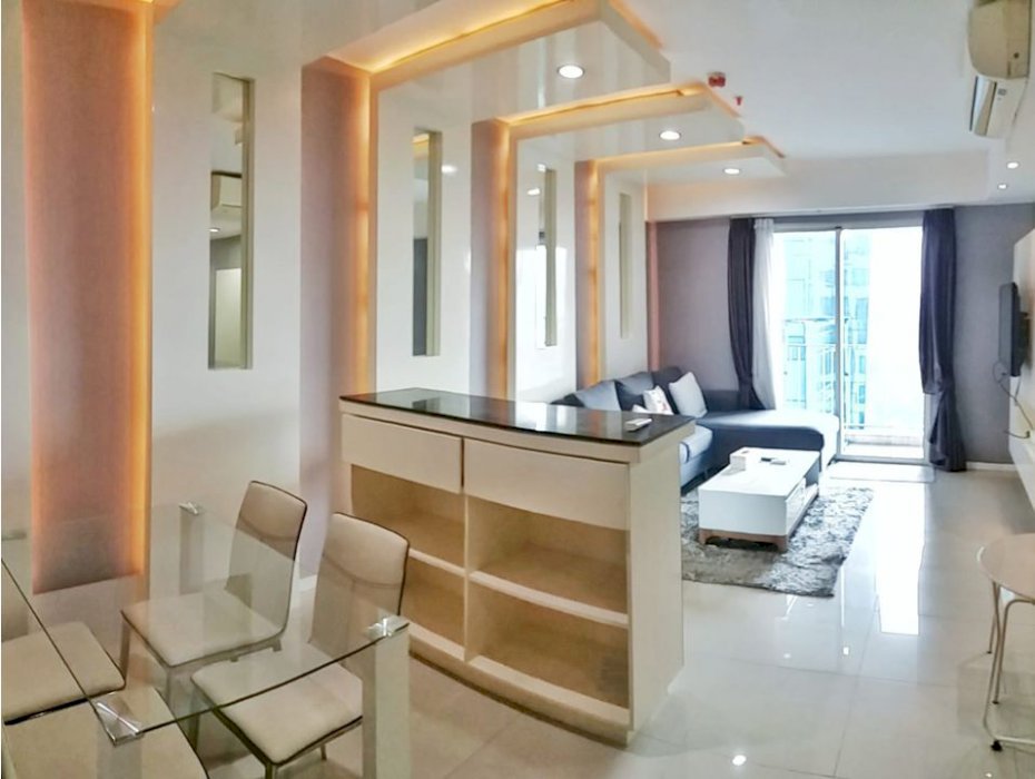 Casa Grande Residence Dijual Cepat 2+1BR Furnish City View Mid Floor