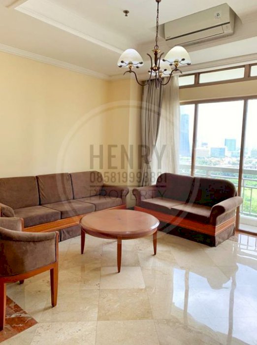 SOMERSET GRAND CITRA For Sale 2BR and 1 Study Room Mid Floor Furnish