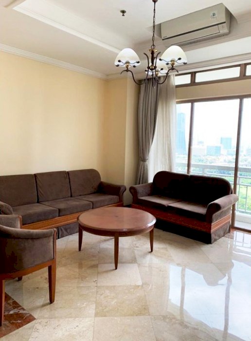 SOMERSET GRAND CITRA For Rent 2BR And 1 Study Room Mid Floor Furnish