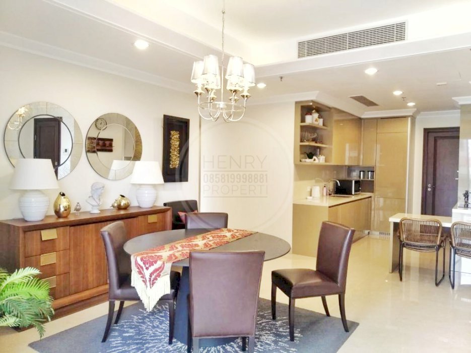 Pondok Indah Residence For Rent 3BR Full Furnish Private Lift Low Fl