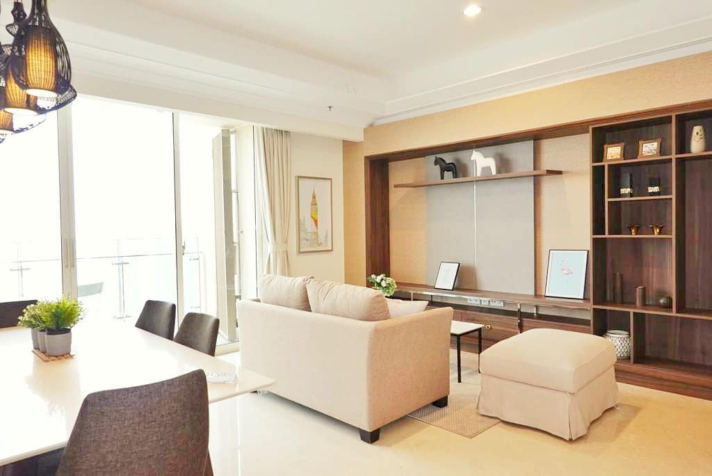 FOR RENT 3+1BR at PONDOK INDAH RESIDENCE Best Unit Ever High Fl City