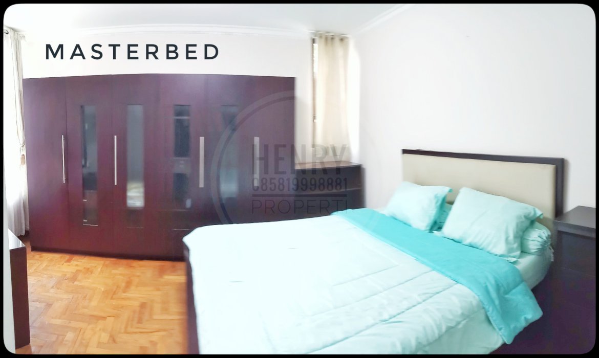 Wow Harga Termurah 3+1BR di Taman Rasuna Low Floor View Taman Full Fur