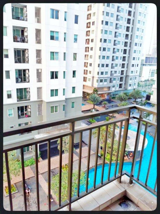 FOR RENT Beautiful Unit Type L 1BR Full Furnish Pool View at Thamres