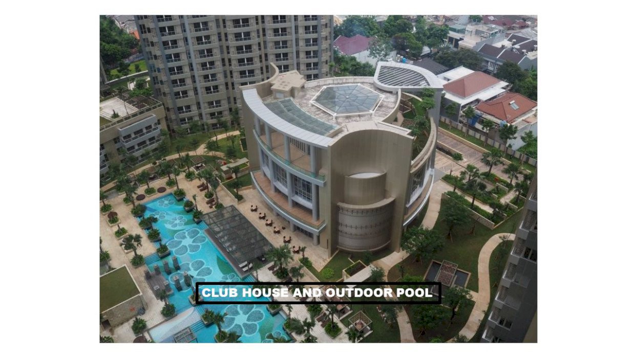 Dijual Cepat 1 BR at Taman Anggrek Residence Full Furnish Pool Viev