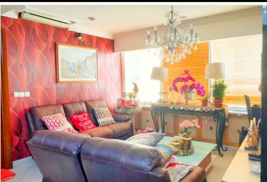 Dijual Cepat 3+1BR dari 2BR Gabung Furnish Sdh Renov di Taman Anggrek