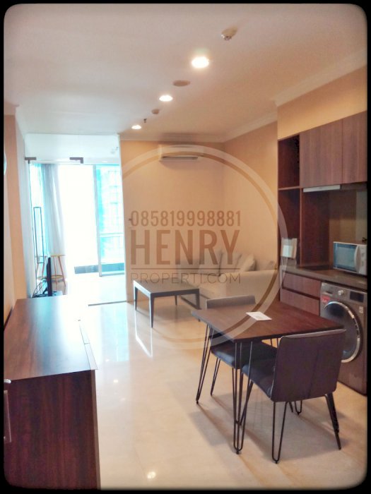FOR SALEÂ  2 BR SHM Mid Fl. Pool View Full Furnish Apt Residence 8 SCBD