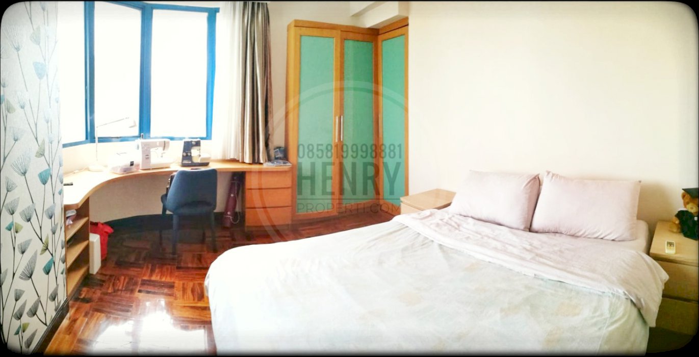 For Rent 2+1BR at Park Royal Suites Mid Fl City View Full Furnish