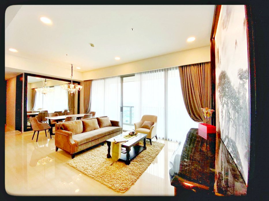 For Rent 3+1BR Anandamaya Residence Tower 3 High Floor City View