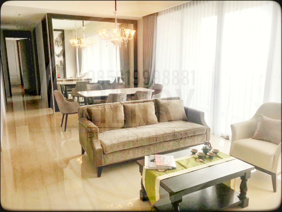 For Rent 3+1BR Anandamaya Residence Tower 3 High Floor City View