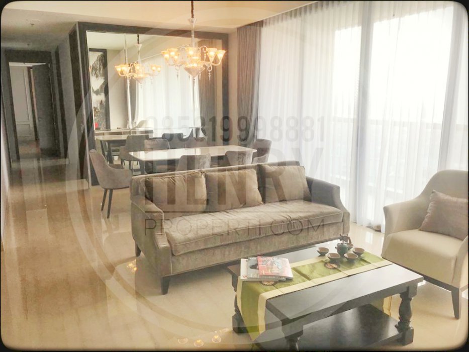 For Rent 3+1BR Anandamaya Residence Tower 3 High Floor City View