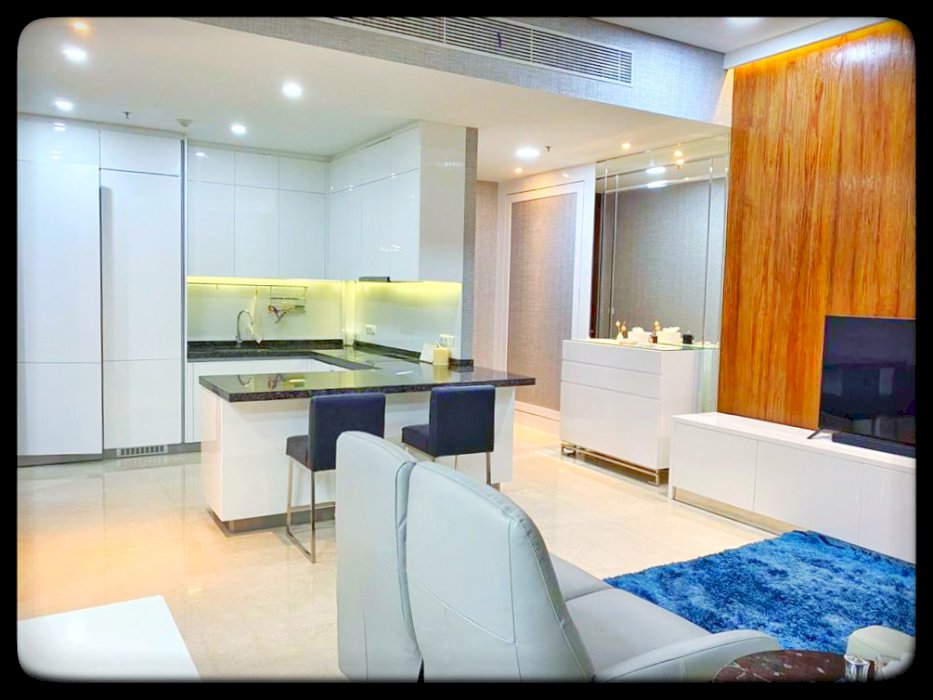 For Rent 3+1BR Furnish Anandamaya Residence Tower 1 Mid Flr City View