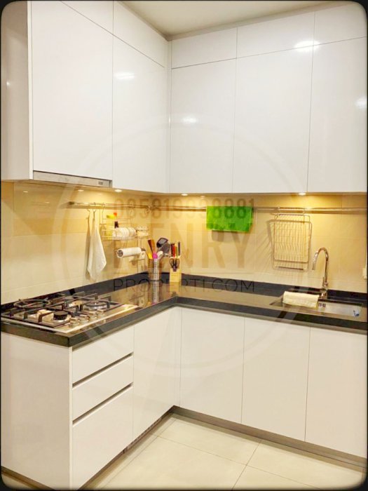 For Rent 3+1BR Furnish Anandamaya Residence Tower 1 Mid Flr City View