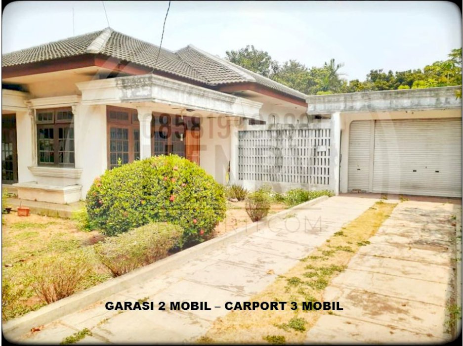 Dijual Rumah Dengan Tanah Yg luas Hampir 1.000 M cocok utk Rumah Kebun