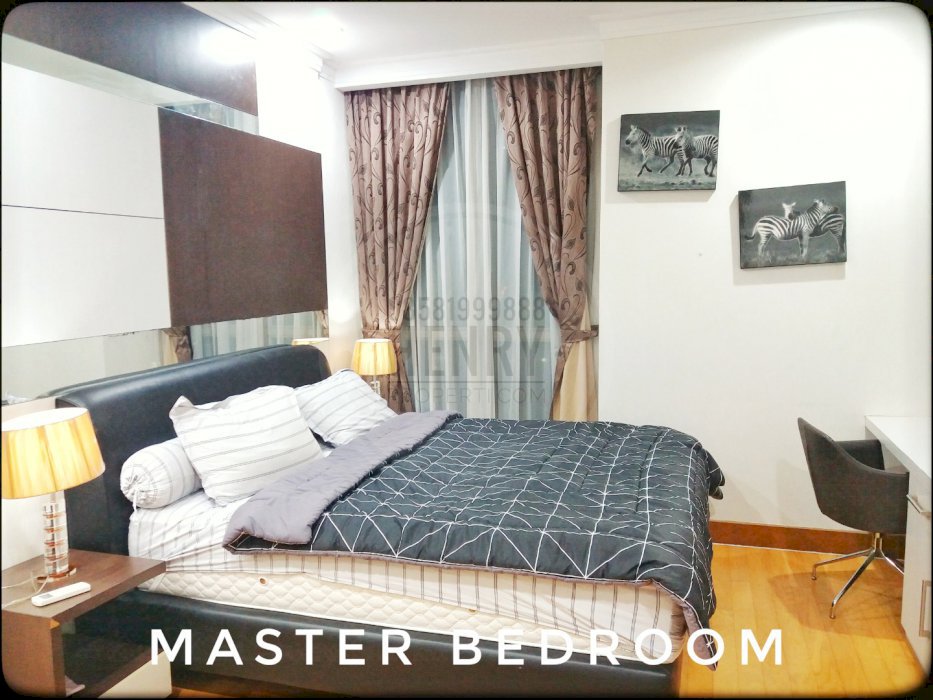 Residence 8 Dijual Cepat 2+1BR Best City View Furnish Lantai Tinggi