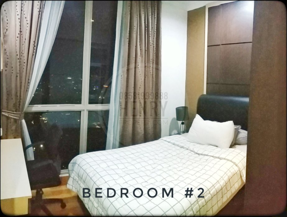 Residence 8 Dijual Cepat 2+1BR Best City View Furnish Lantai Tinggi