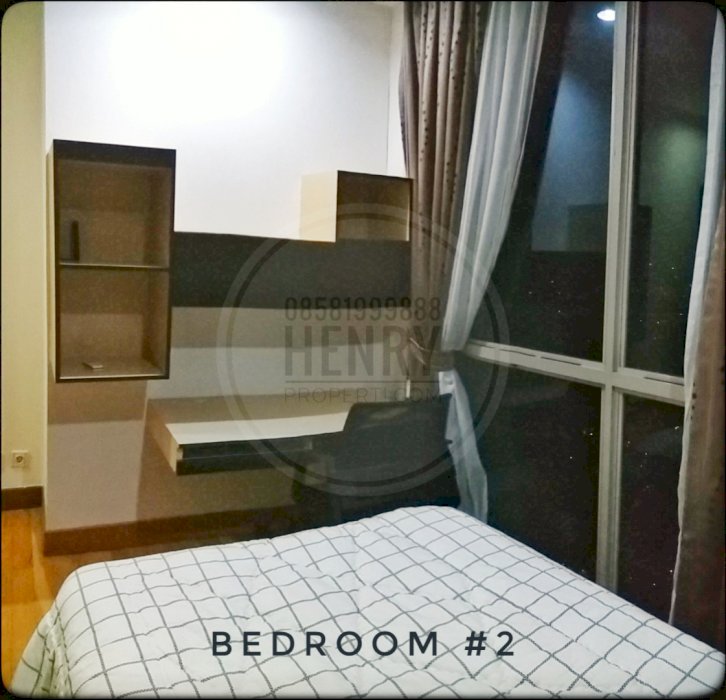 Residence 8 Dijual Cepat 2+1BR Best City View Furnish Lantai Tinggi