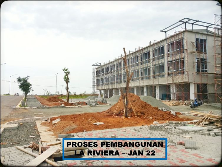 Dijual Cepat Rukan La Riviera PIK 2 Apt. Tokyo Riverside Hadap Selatan