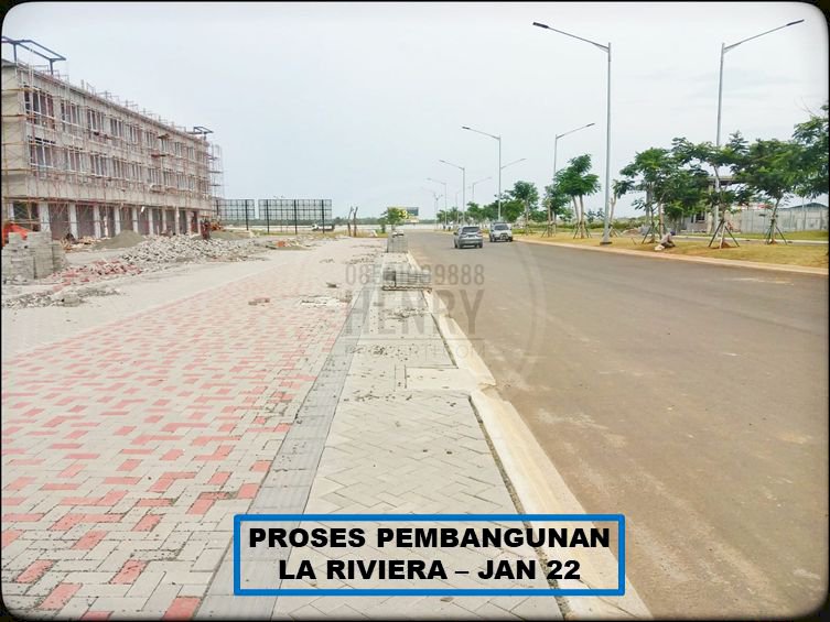 Dijual Cepat Rukan La Riviera PIK 2 Apt. Tokyo Riverside Hadap Selatan