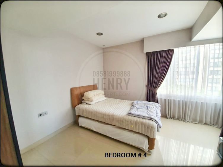 Taman Anggrek Condominium Dijual 4+1BR Full Renov dan Full Furnish
