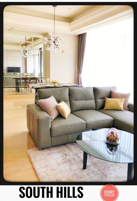 South Hills For Rent 3+1BR Full Furnish With Private Lift City View