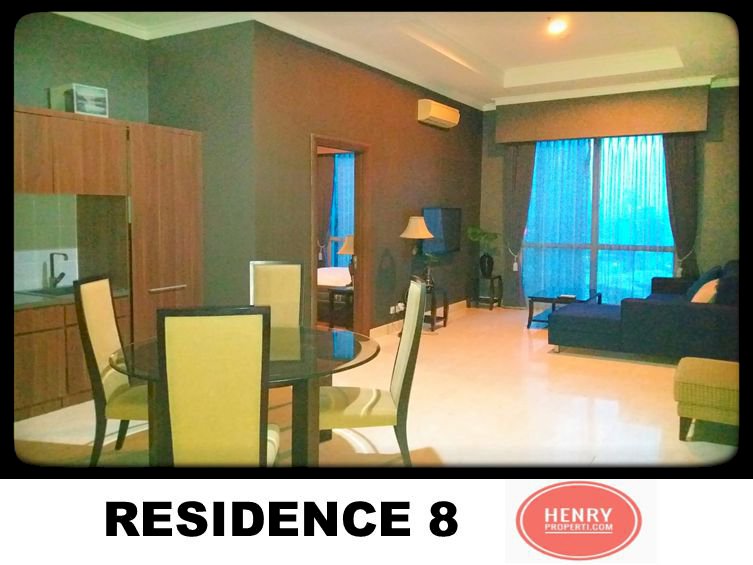 Residence 8 Senopati Dijual Cepat 1BR - 102m2 - High Fl City View