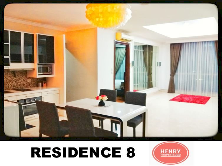 Residence 8 Senopati Dijual Cepat 1BR - 102m2 - Mid Floor City View Full Furnish