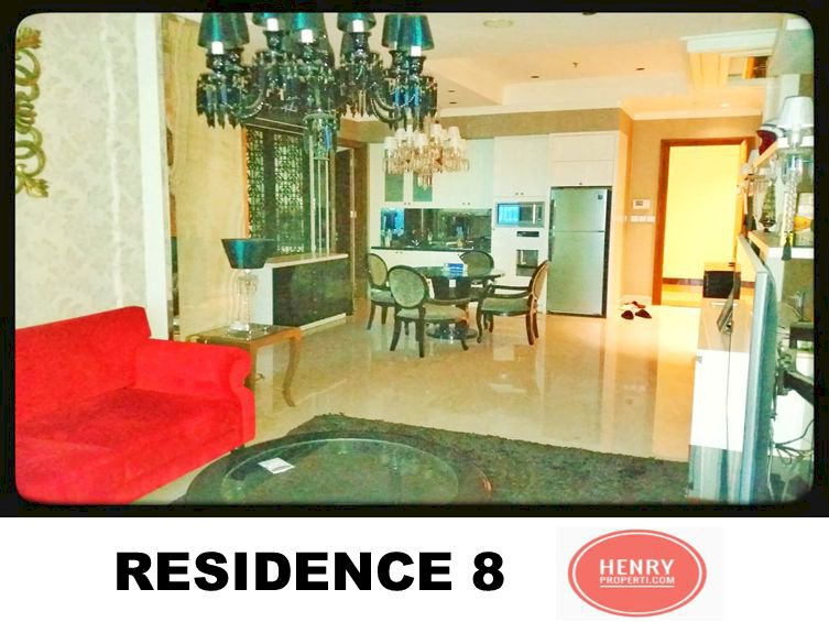 Residence 8 Senopati Dijual Cepat 3+1BR High Fl Full Furnish City View