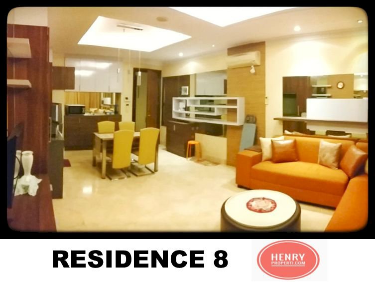 Residence 8 Senopati For Rent 1BR Mid Floor Full Furnish City View
