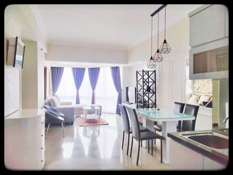 Taman Anggrek Condominium Dijual 2+1BR Full Renov dan Full Furnish