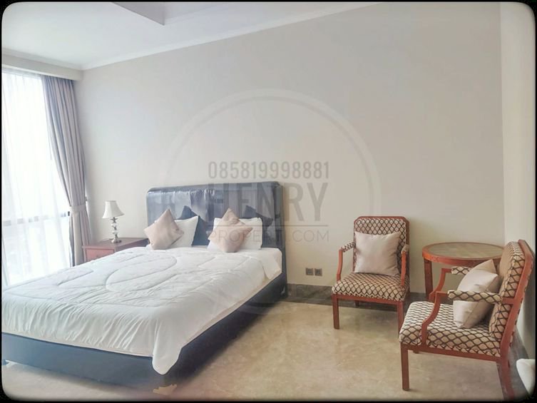 District 8 SBD Sudirman For Rent 2+1BR Mid Floor Furnish City View