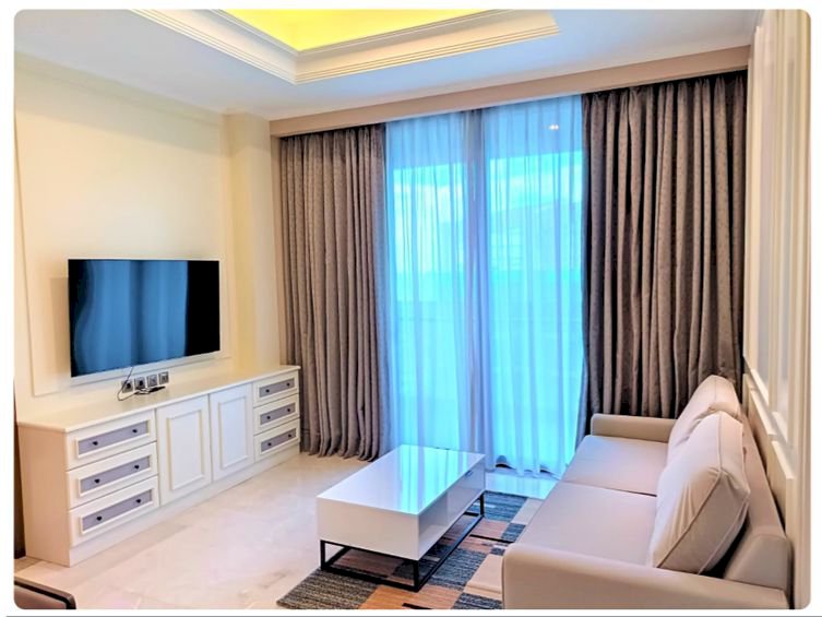 District 8 SCBD Sudirman For Rent 2+1BR High Floor Furnish City View