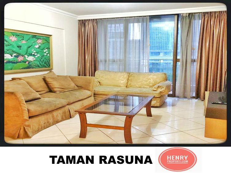 Taman Rasuna Dijual Cepat 3+1BR Furnish Low Floor Epicentrum View