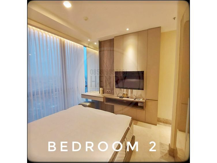 District 8 SCBD Sudirman For Rent 2+1BR High Fl Full Furnish City View