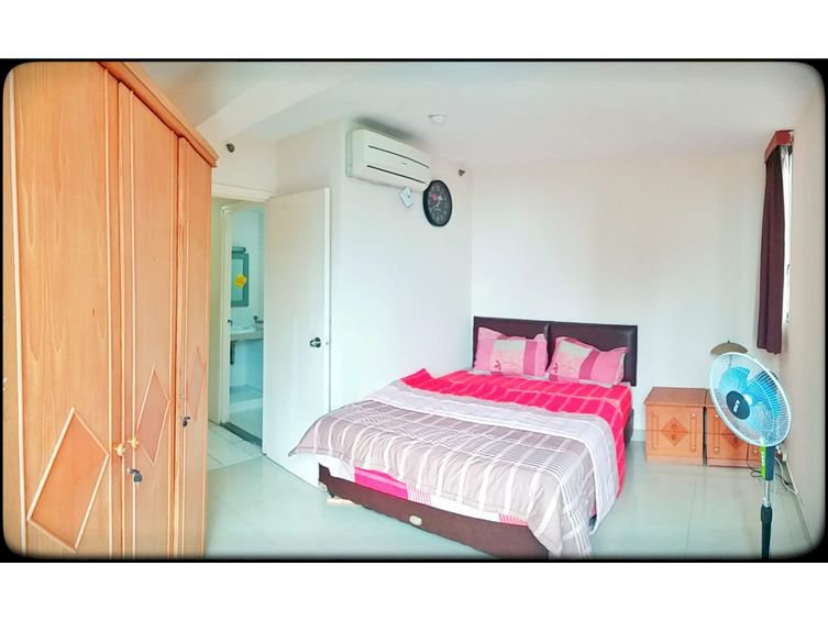 Taman Rasuna Dijual Cepat Dibawah NJOP unit 2+1BR Lantai Tinggi Furnis