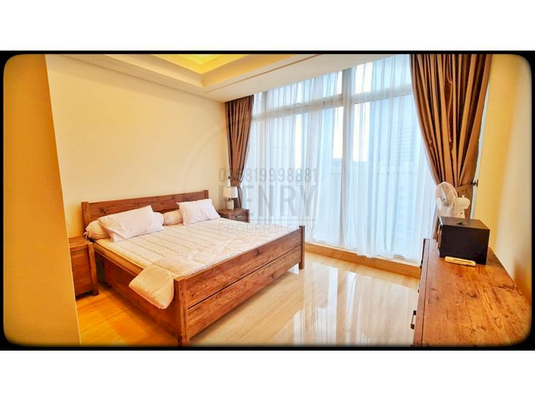 South Hills Apartment For Rent 3+1BR Full Furnish Low Floor Pool View