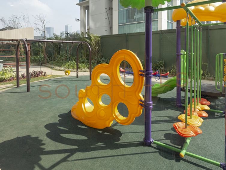 South Hills Apartment For Rent 3+1BR Full Furnish Low Floor Pool View