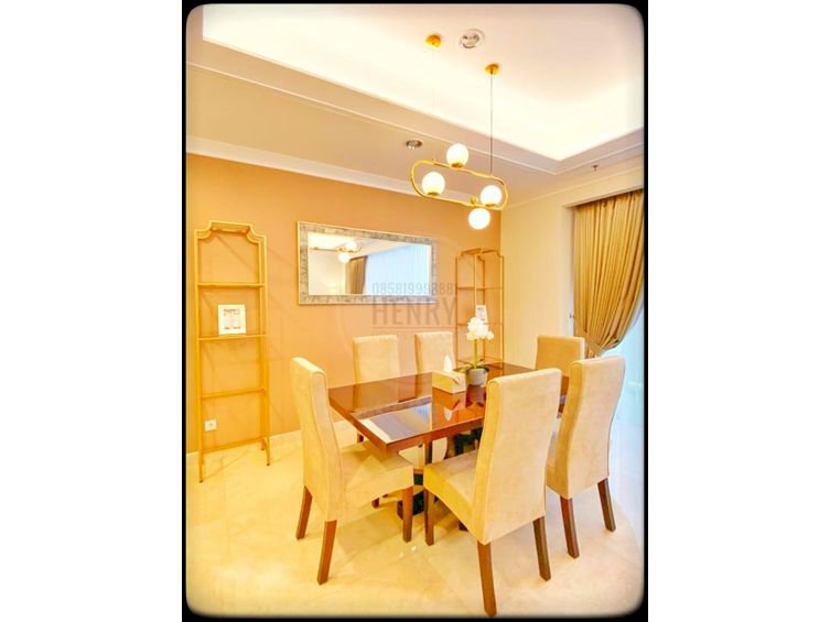Pondok Indah Residence For Rent Beautiful 3+1 BR Tower Maya Low Fl