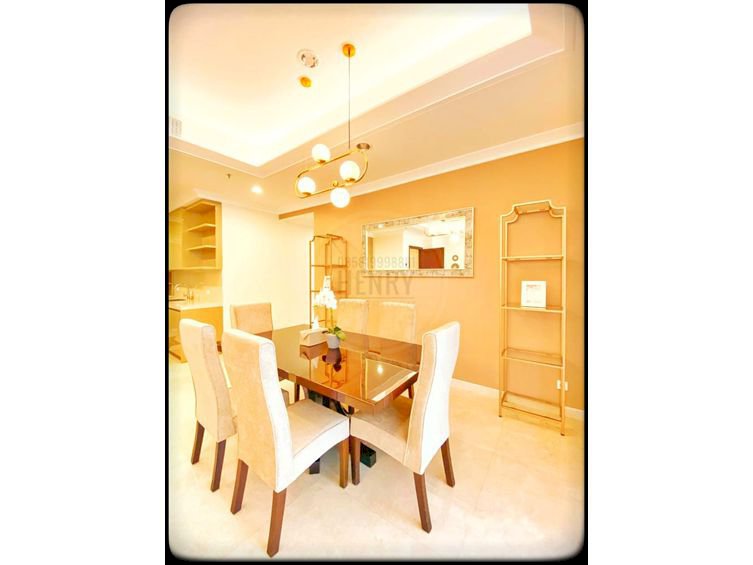 Pondok Indah Residence For Rent Beautiful 3+1 BR Tower Maya Low Fl